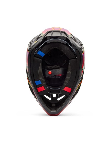 Helm Motocross Fox V3 RS Canvas rot