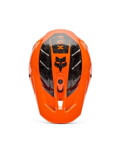 Casco Motocross Fox V3 RS Fracture orange