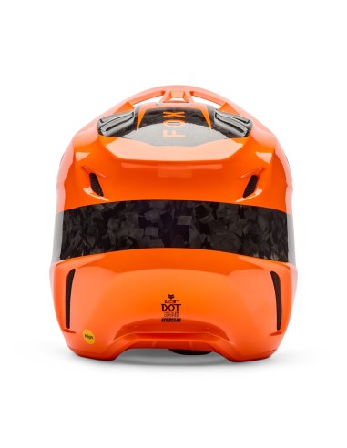 Casco Motocross Fox V3 RS Fracture orange