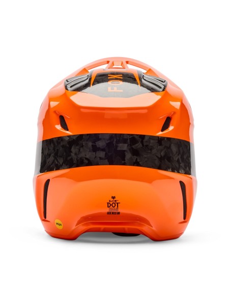 Casco Motocross Fox V3 RS Fracture orange