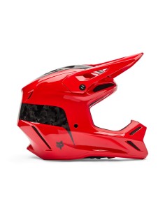 Casco Motocross Fox V3 RS Fracture rosso 2