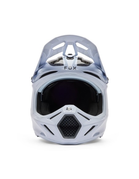 Casco Motocross Fox V3 RS Fracture bianco