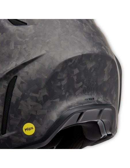 Helm Motocross Fox V3 RS Carbon mat