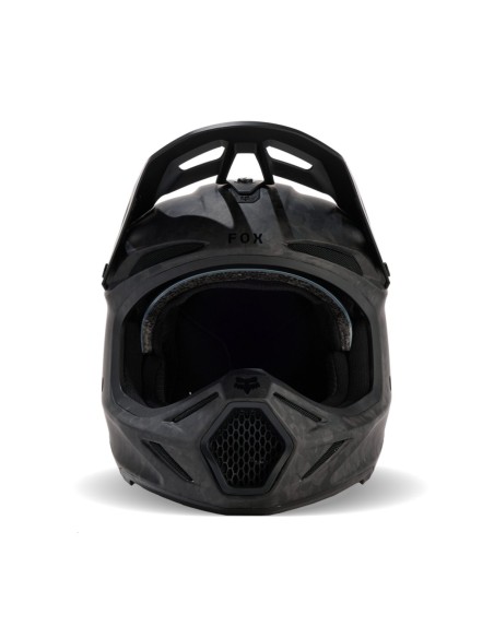 Casco Motocross Fox V3 RS Carbon opaco
