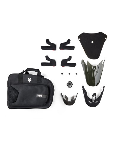 Helm Motocross Fox V3 RS Carbon mat