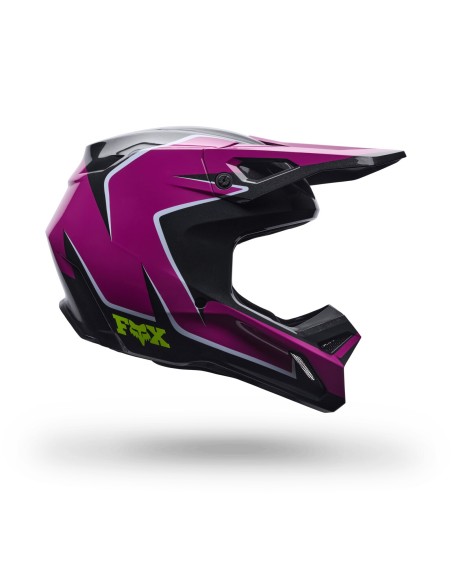 Helm Cross Fox V1 Raid purple