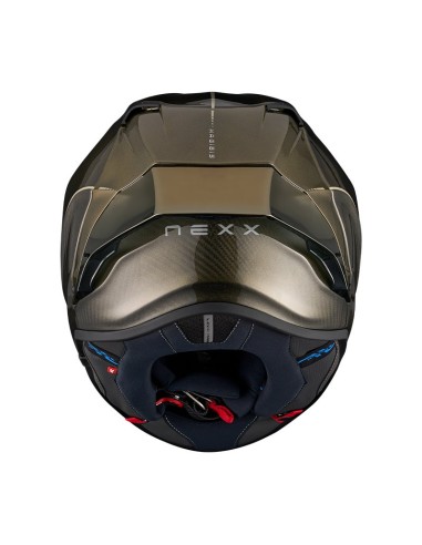 Casco moto Nexx X.R3R Hagibis oro