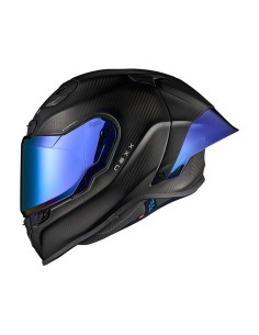Motorrad helm Nexx X.R3R Zero Pro 2 Carbon schwarz blau matt 2