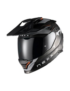 Casco Nexx Y.Travl Primal nero grigio opaco
