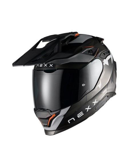 Casco Nexx Y.Travl Primal nero grigio opaco