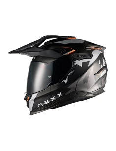 Casco Nexx Y.Travl Primal nero grigio opaco 2