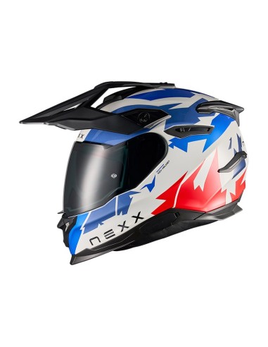 Casque Nexx Y.Travl Primal bleu rouge