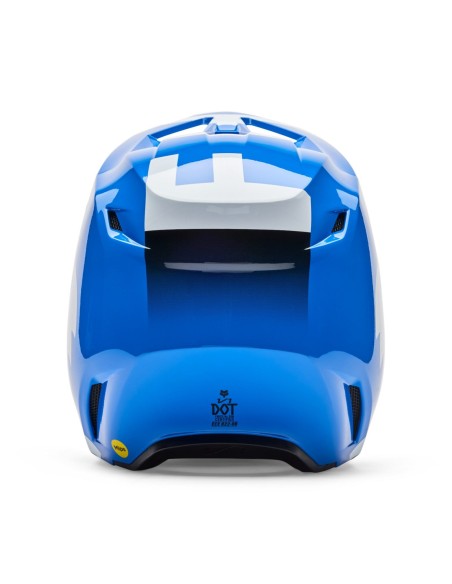 Casque enfant Fox Yth V1 Shield bleu