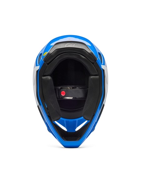 Fox Yth V1 Shield kid helmet blue