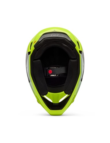 Casco bambino Fox Yth V1 Shield giallo