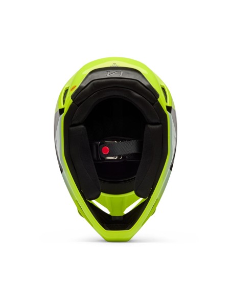 Casque enfant Fox Yth V1 Shield jaune
