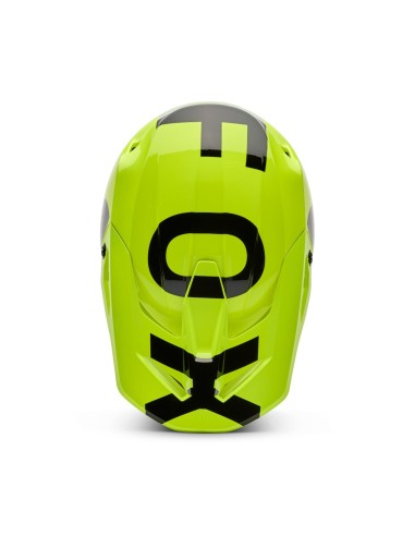 Casque enfant Fox Yth V1 Shield jaune