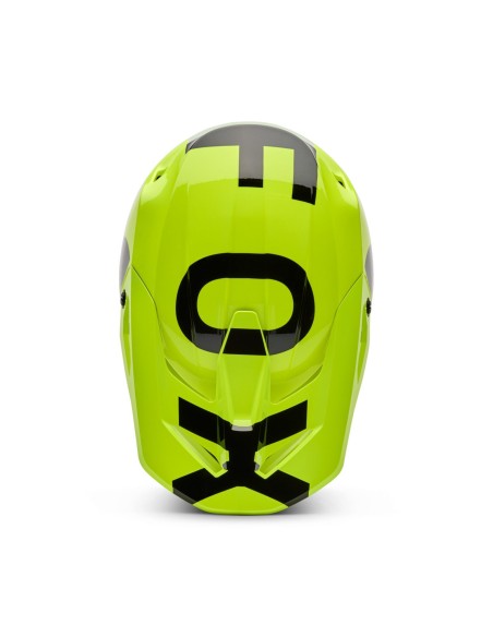 Casco bambino Fox Yth V1 Shield giallo