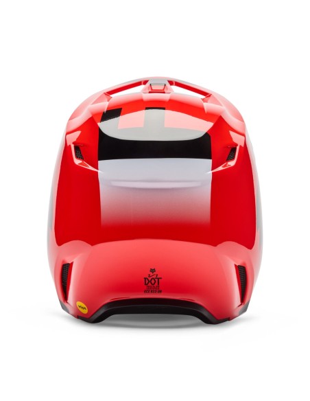 Kinder helm Fox Yth V1 Shield rot
