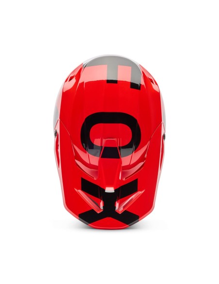 Kinder helm Fox Yth V1 Shield rot
