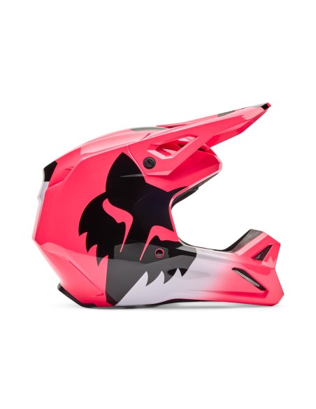 Kinder helm Fox Yth V1 Shield pink