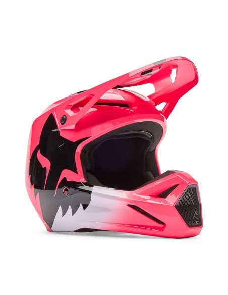 Kinder helm Fox Yth V1 Shield pink
