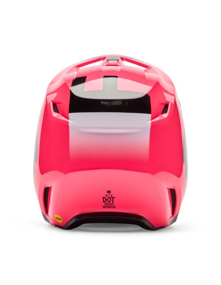 Kinder helm Fox Yth V1 Shield pink
