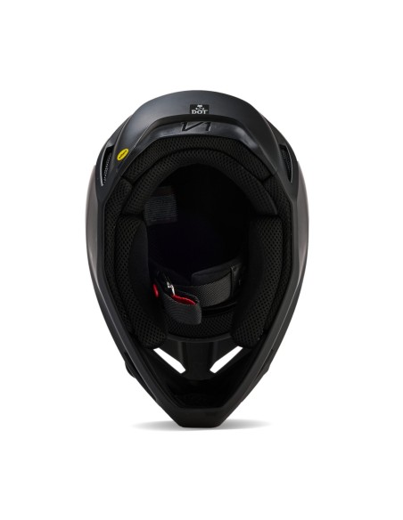 Casco bambino Fox Yth V1 nero opaco