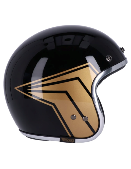 Casque Jet 13 1/2 Skull Bucket noir