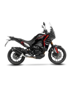 Scarico LeoVince Morini X​-​Cape 700 – LV​-​14 Inox Black ​/ 2