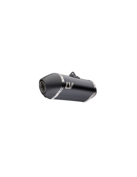 Scarico LeoVince Morini X​-​Cape 700 – LV​-​14 Inox Black ​/