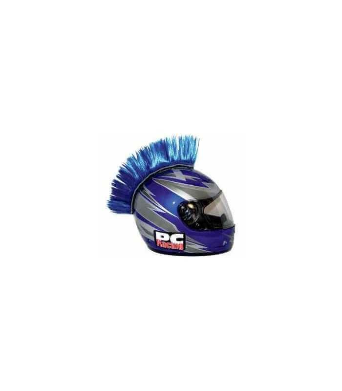 Cresta adesiva per casco blu