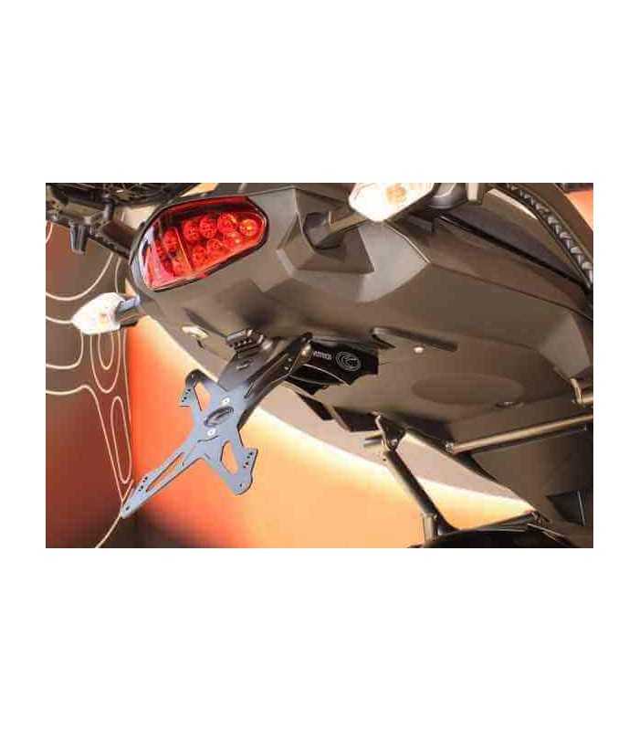 Evotech support de plaque Kawasaki Versys 1000 (2012-14) ESTR-0415