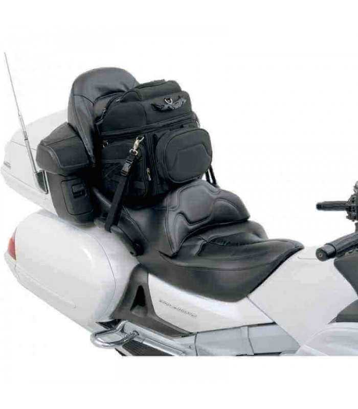 SADDLEMEN  BR1800 BACK SEAT SISSY BAR BAG TEXTILE