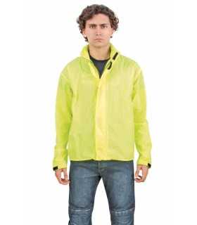 OJ GIACCA IMPERMEABILE ANTIPIOGGIA COMPACT TOP FLUO