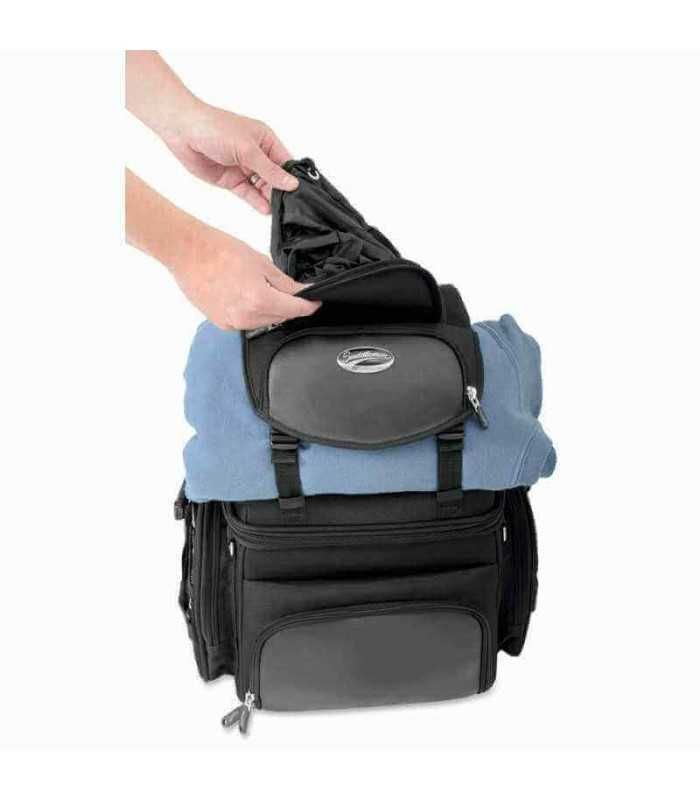 SADDLEMEN  BR1800 BACK SEAT SISSY BAR BAG TEXTILE