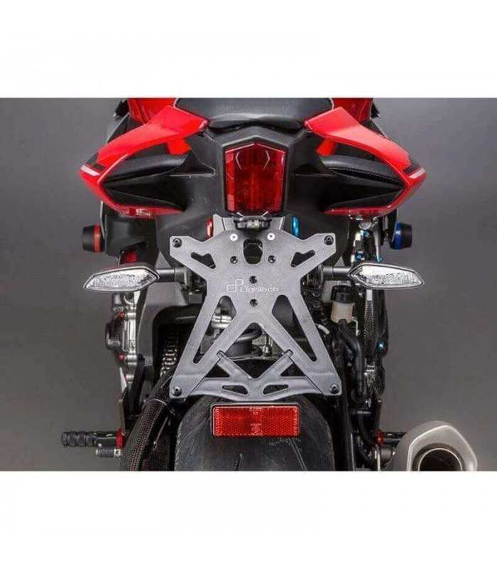 YAMAHA YZF R1 1000  Lightech KTARYA118A1 Einstellbare Nummernschildhalter mit Reflektor