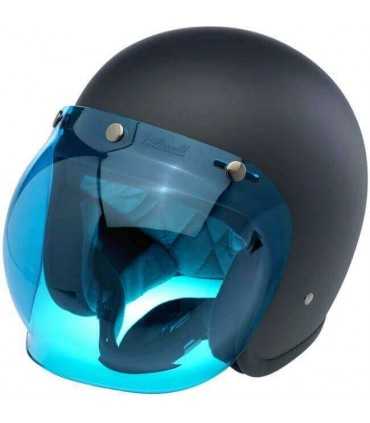 BILTWELL BUBBLE SHIELD blue