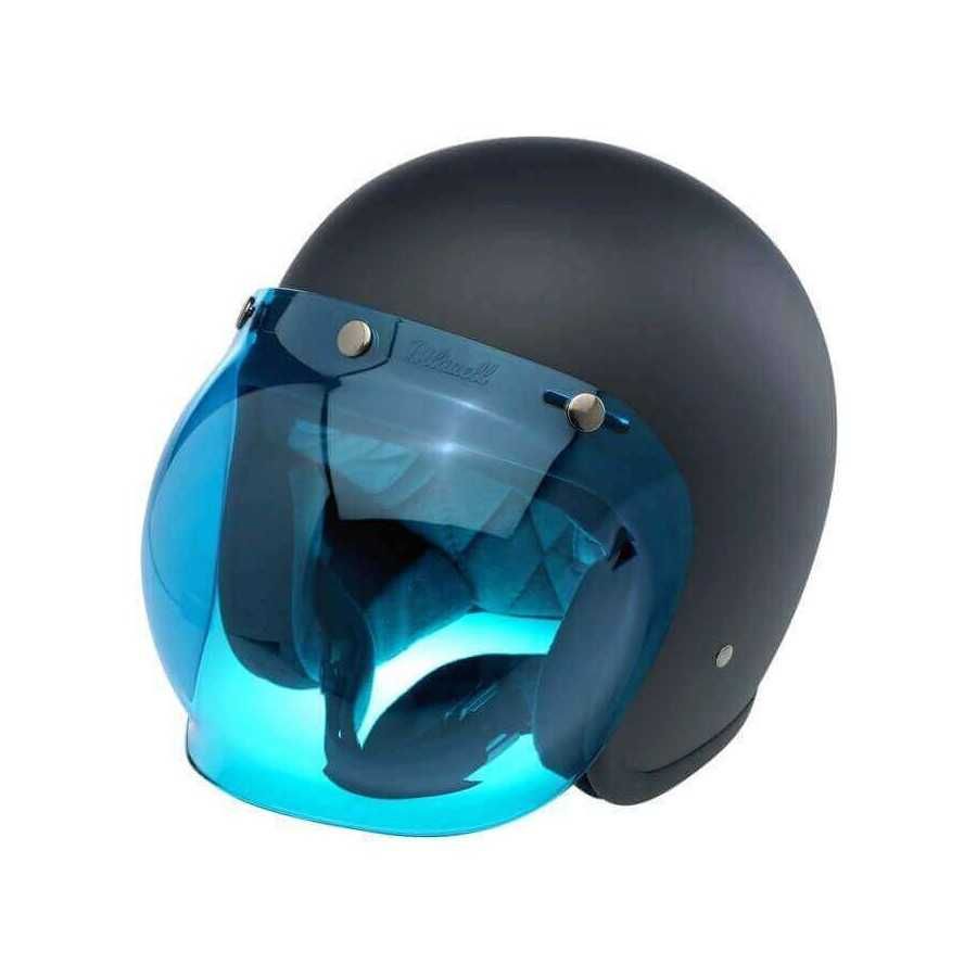 BILTWELL visiera a bolla blu