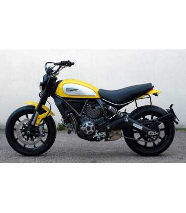 Unit Garage Borsa laterale + telaio Ducati Scrambler nera