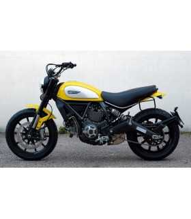 Unit Garage Side Pannier + subframe Ducati Scrambler beige/brown