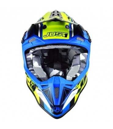 Just-1 J12 Dominator Neon jaune bleu