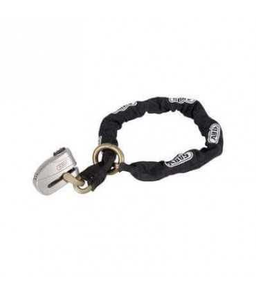 ABUS Granit Victory X-Plus 68 – Bremsscheibenschloss Mit 12 Mm Loop-Kette, 120 Cm, Inkl. Leuchtschlüssel