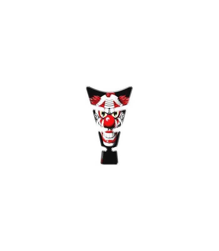 ONEDESIGN UNIVERSAL TANK PAD - GLOSS RED/WHITE/BLACK - RED CLOWN
