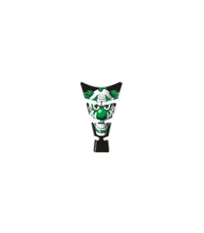 ONEDESIGN UNIVERSAL TANK PAD - GLOSS GREEN/WHITE/BLACK - GREEN CLOWN