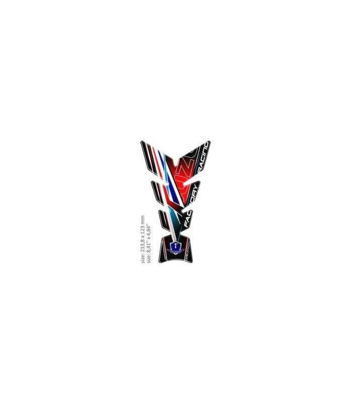 ONEDESIGN UNIVERSAL TANK PAD - GLOSS BLACK/RED/WHITE/BLUE - SUZUKI