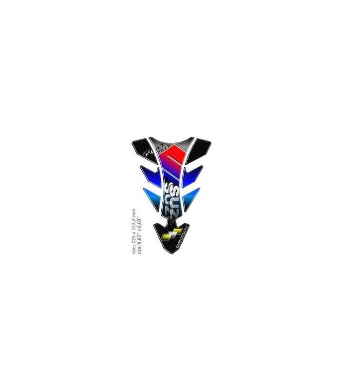 ONEDESIGN UNIVERSAL TANK PAD - GLOSS RED/BLUE/BLACK/YELLOW/WHITE - SUZUKI