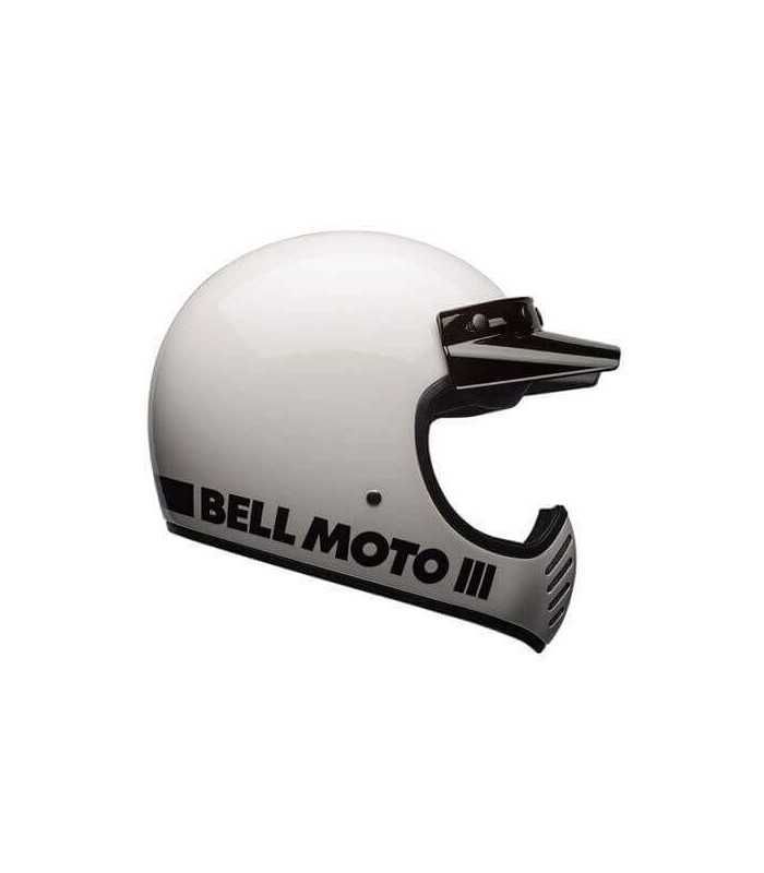 Bell Moto 3 Classic white
