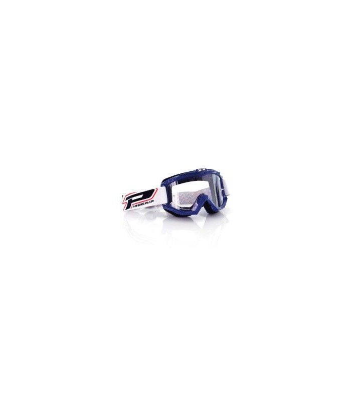 PROGRIP 3201 RACE LINE OFFROAD GOGGLES BLUE LENS CLEAR