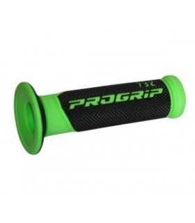 PROGRIP 732 DOUBLE DENSITY ROAD GRIPS BLACK/FLUO GREEN